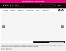 Tablet Screenshot of prestigecosmetics.it